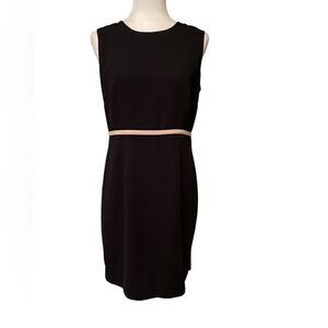 Danny & Nicole Black Sleeveless Midi Dress Size 8